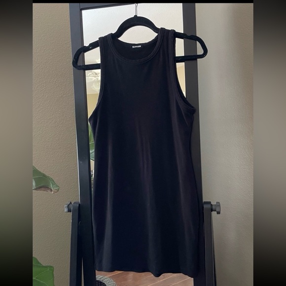 Talentless Ribbed High Neck Contour Dress - Picture 4 of 4